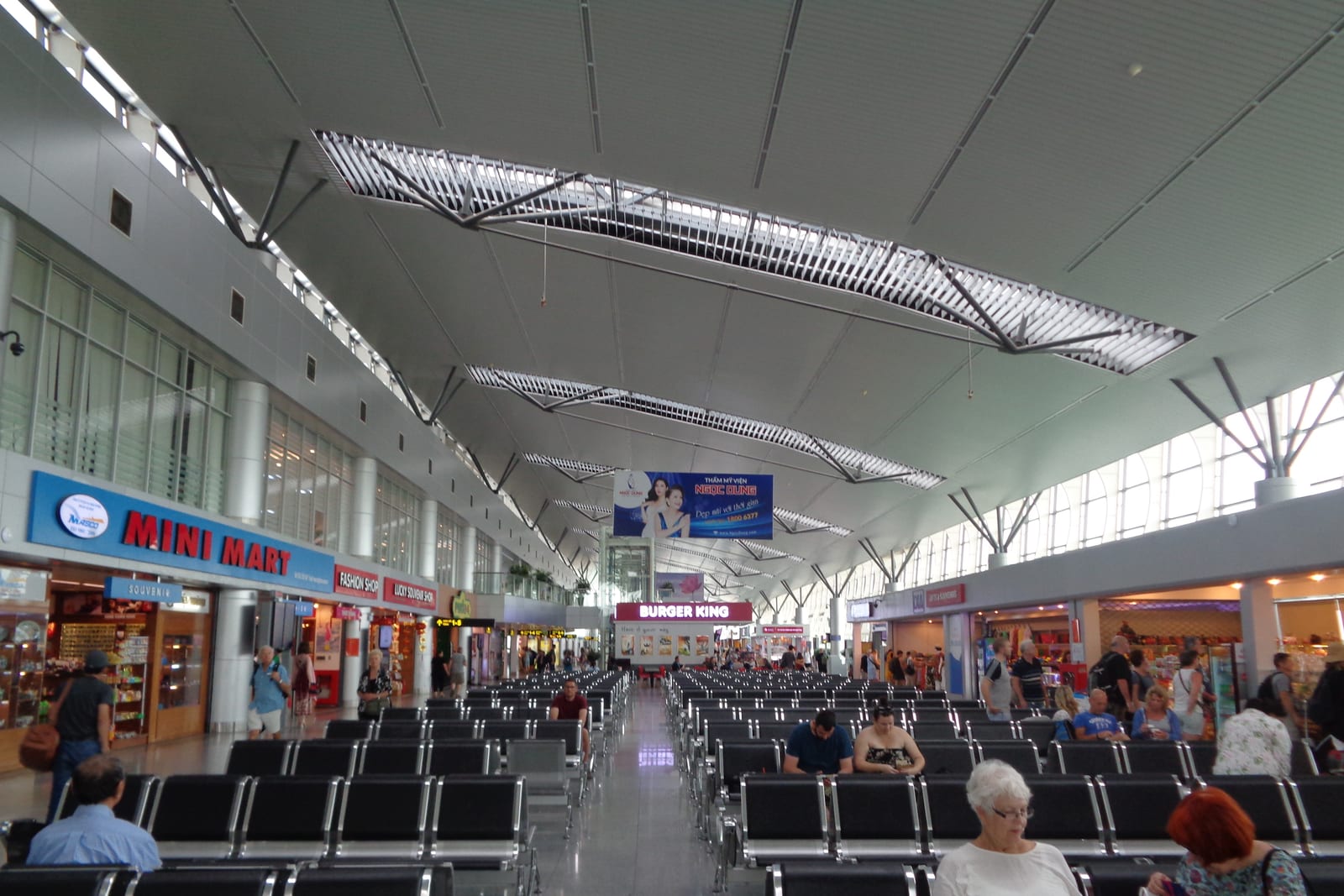 International terminal interior at Da Nang International Airport