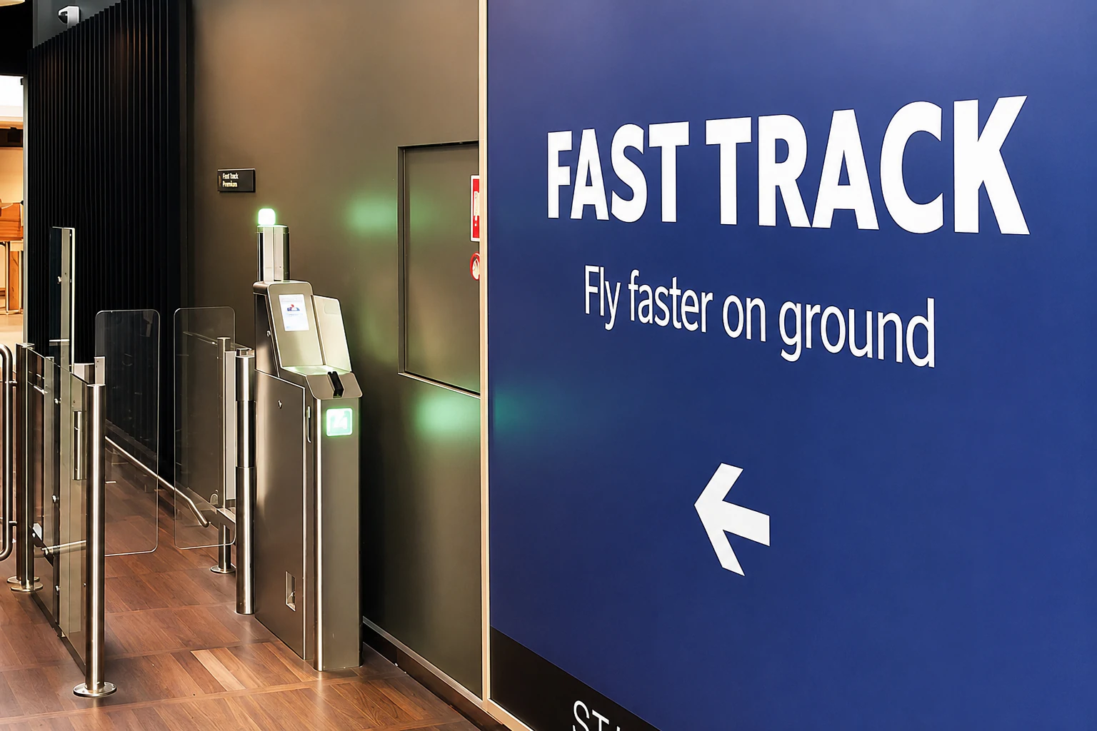 Fast Track entrance at Da Nang International Airport